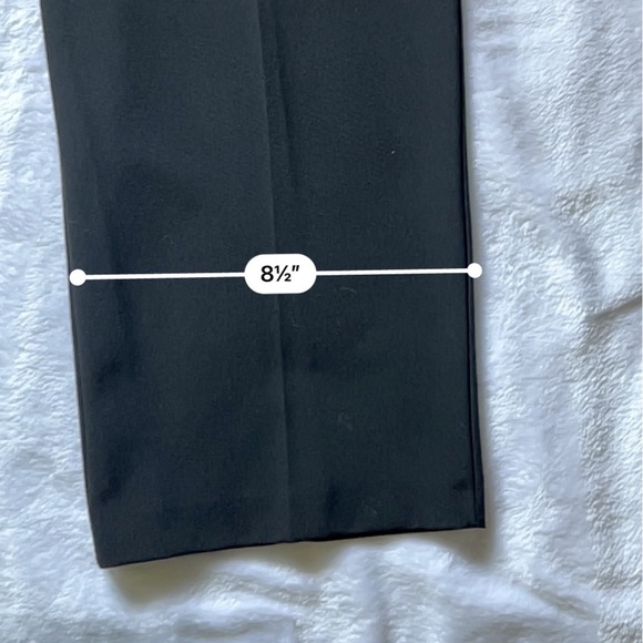 Mango MNG Black High Waisted Pleated Straight Leg Dress Pants Sz 8 - Picture 10 of 17